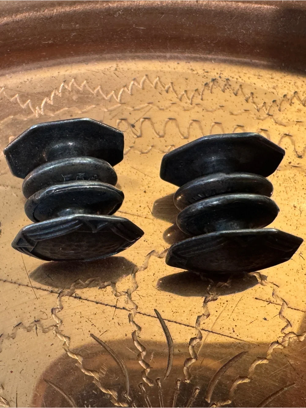 Art Deco Vintage Kum-A-Part Baer & Wilde Cufflinks 1915-35